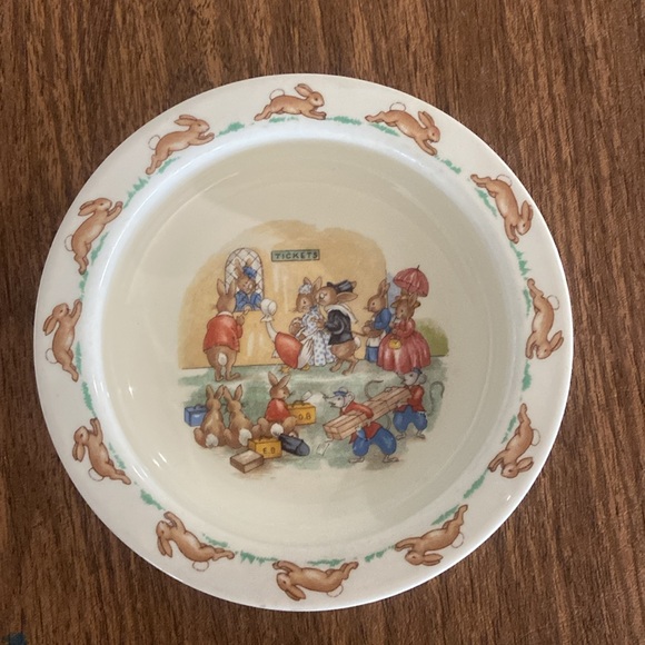 BUNNYKINS ROYAL DOULTON TWO PIECE SET Vintage - Picture 4 of 9